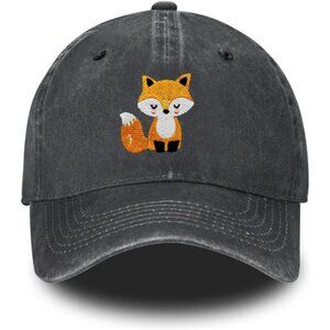 Baseball Cap for Women Men Fox